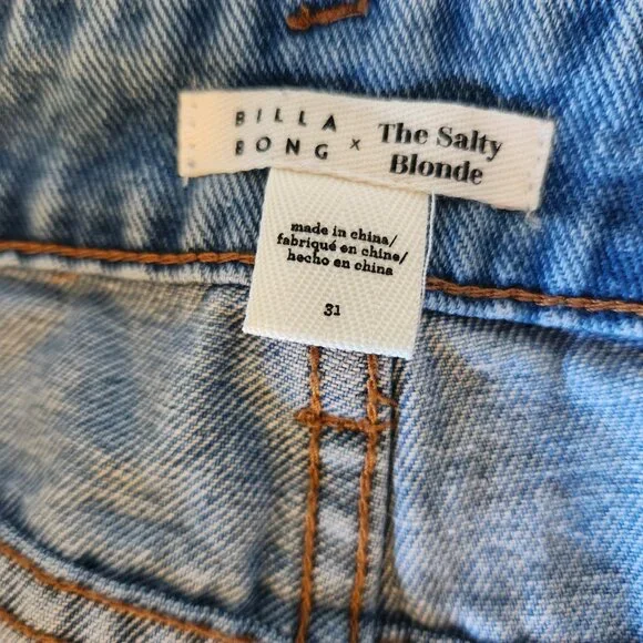 Billabong The Salty Blonde Jeans NWT - Picture 3 of 6